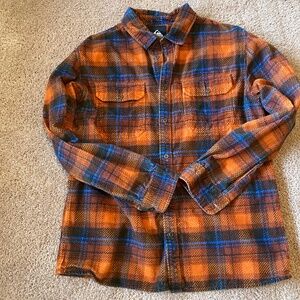 Quiksilver Venture Cordroy men’s large orange and blue